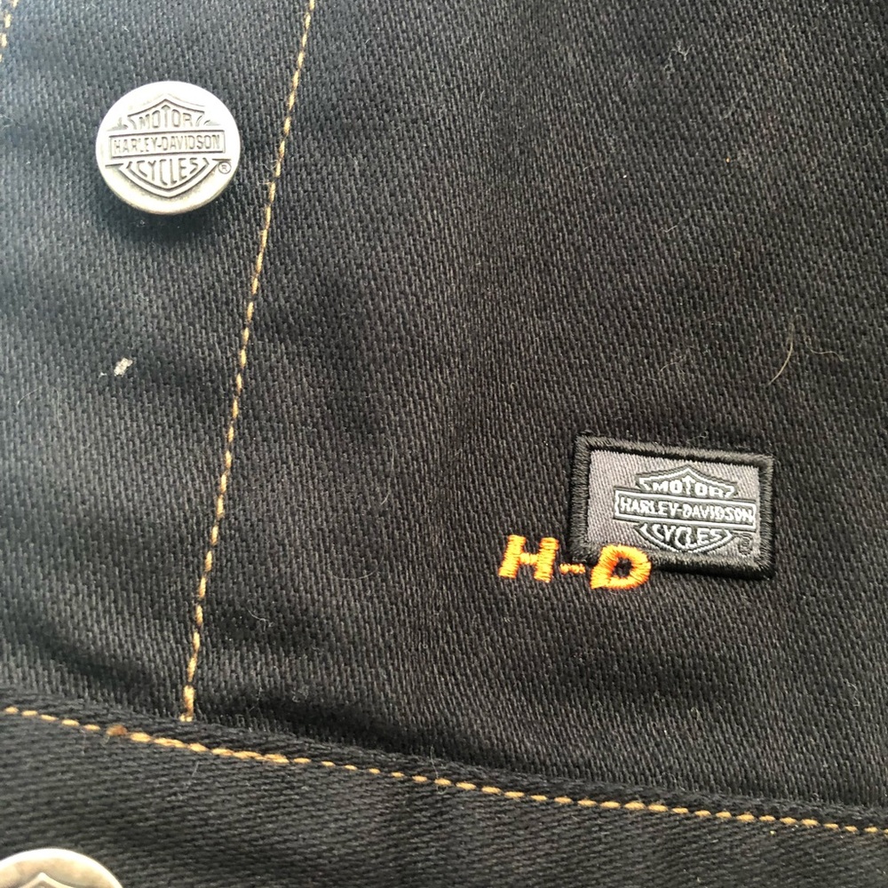 Harley Davidson Jean Jacket - Picture 4 of 8
